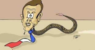 فرنسا تطيح بأشهر رسام كاريكاتير في موريتانيا بعد أن رسم ماكرون بهذه الطريقة الساخرة ! (صورة ) 